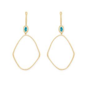 Gorjana Earrings with apatite